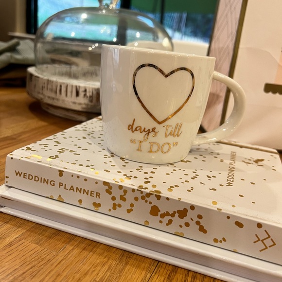 Mud Pie Wedding Countdown Coffee Mug - Picture 1 of 1